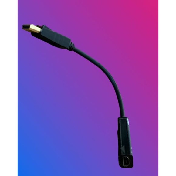 DisplayPort to HDMI, Benfei 4K@30Hz Gold-Plate Male to Female - Picture 4 of 7